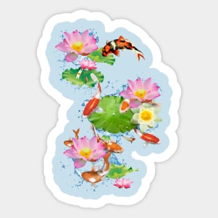 Koi Fish Sticker